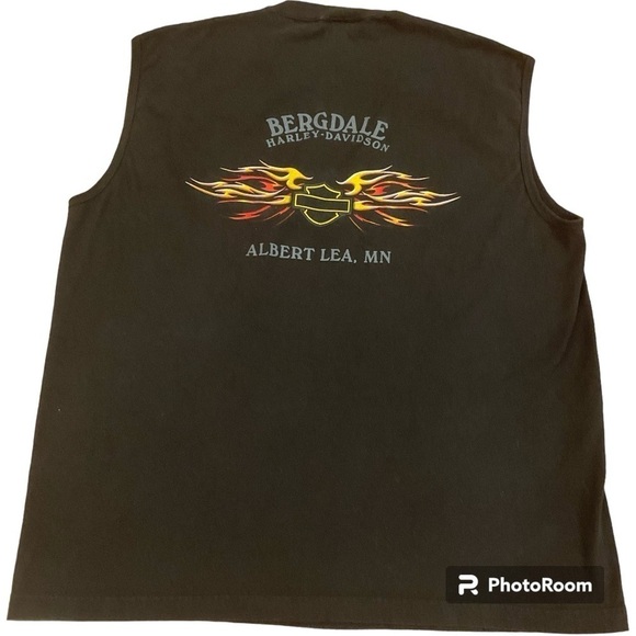 HARLEY DAVIDSON SLEEVELESS TEE SHIRT SIZE 2X - Picture 1 of 3